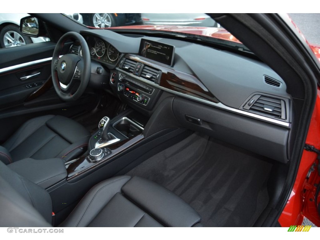 Black Interior 2015 BMW 3 Series 335i xDrive Gran Turismo Photo #108213489