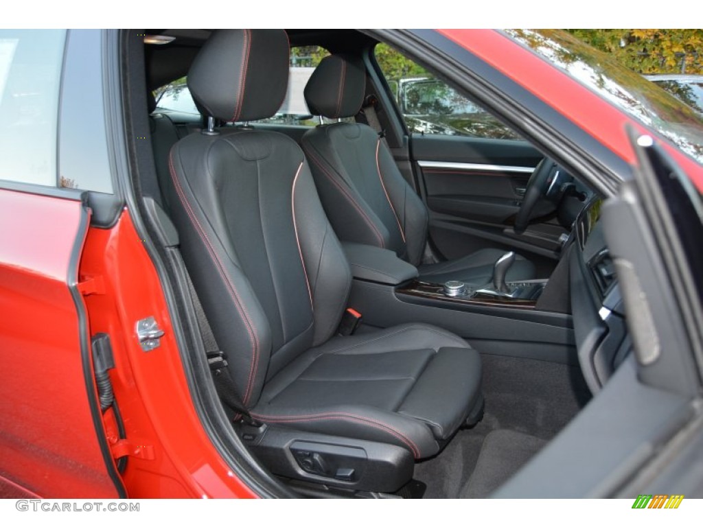 Black Interior 2015 BMW 3 Series 335i xDrive Gran Turismo Photo #108213528