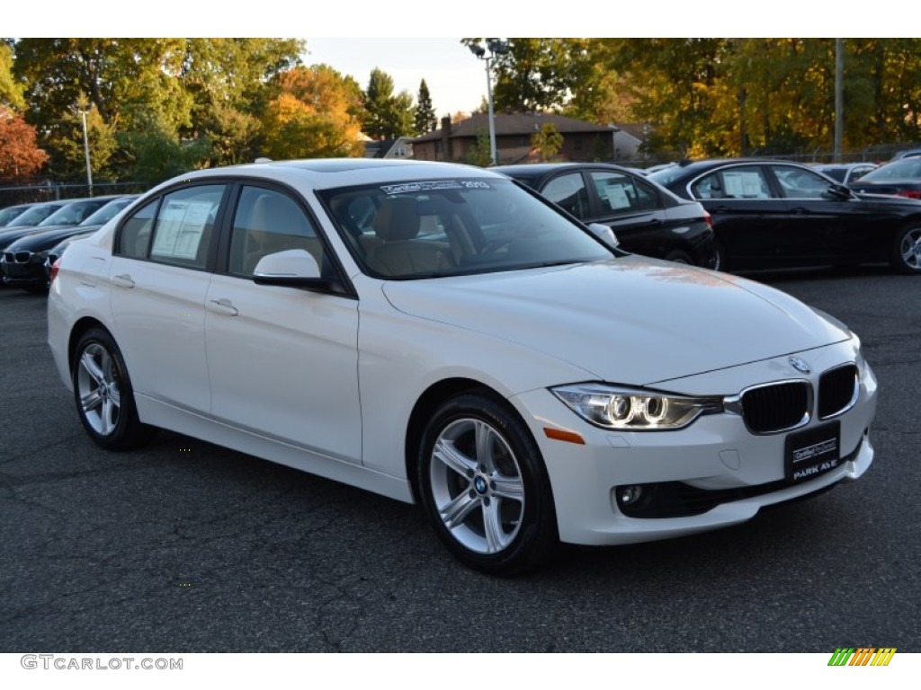 Alpine White BMW 3 Series