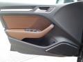 2015 Audi A3 Chestnut Brown Interior Door Panel Photo