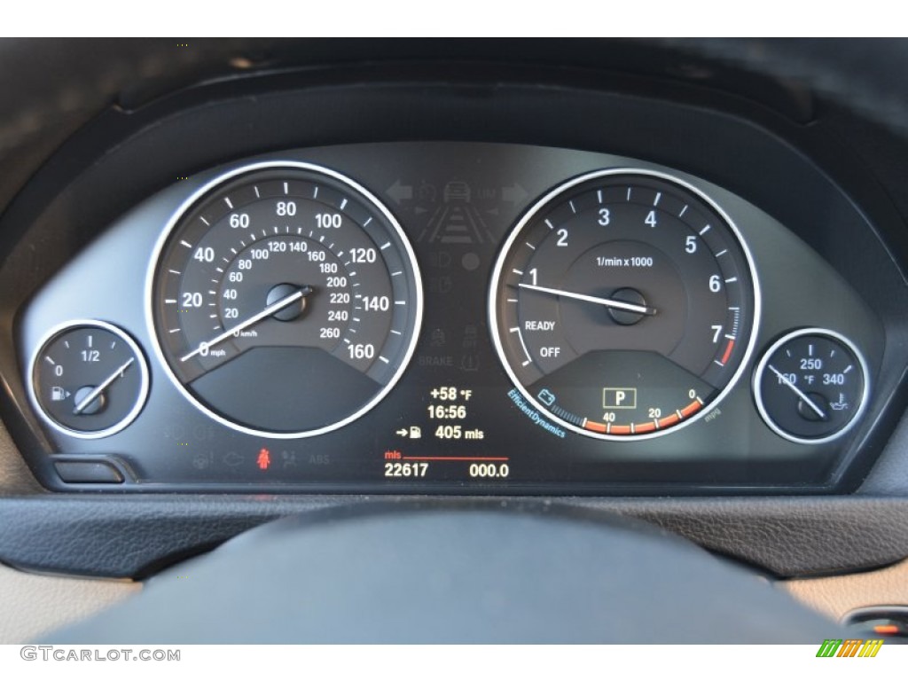 2013 3 Series 328i xDrive Sedan - Alpine White / Venetian Beige photo #21