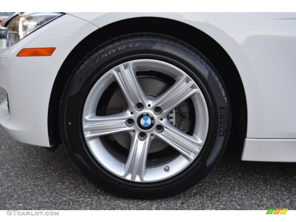 2013 3 Series 328i xDrive Sedan - Alpine White / Venetian Beige photo #32