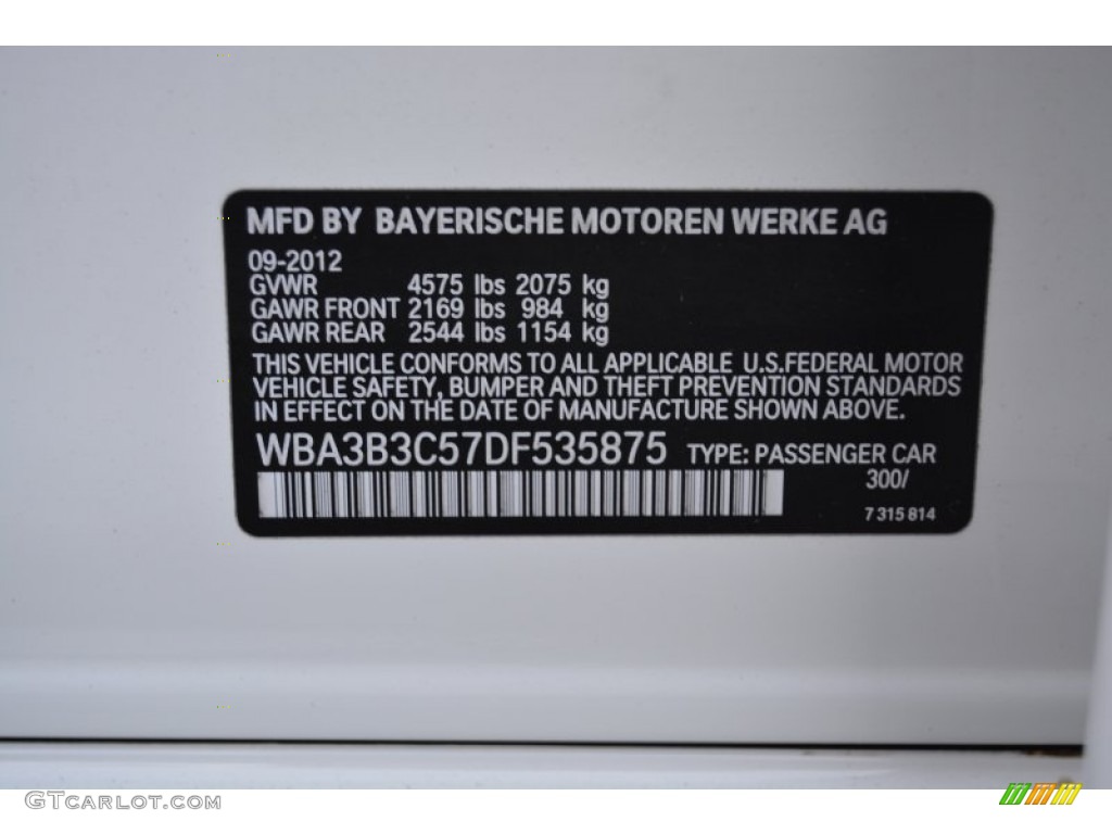 2013 3 Series 328i xDrive Sedan - Alpine White / Venetian Beige photo #34