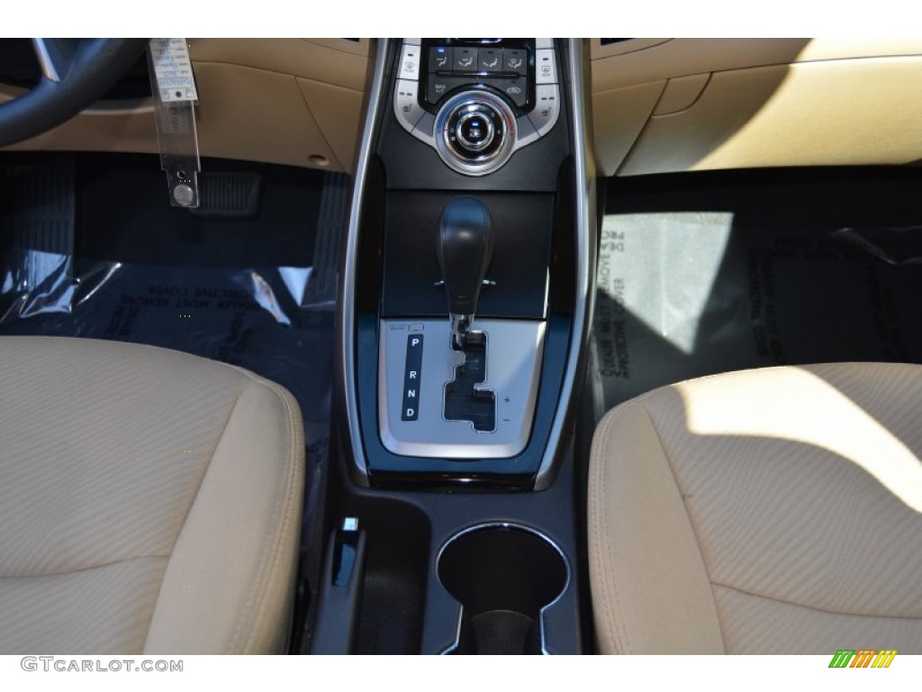 2013 Elantra GLS - Sparkling Ruby / Beige photo #15