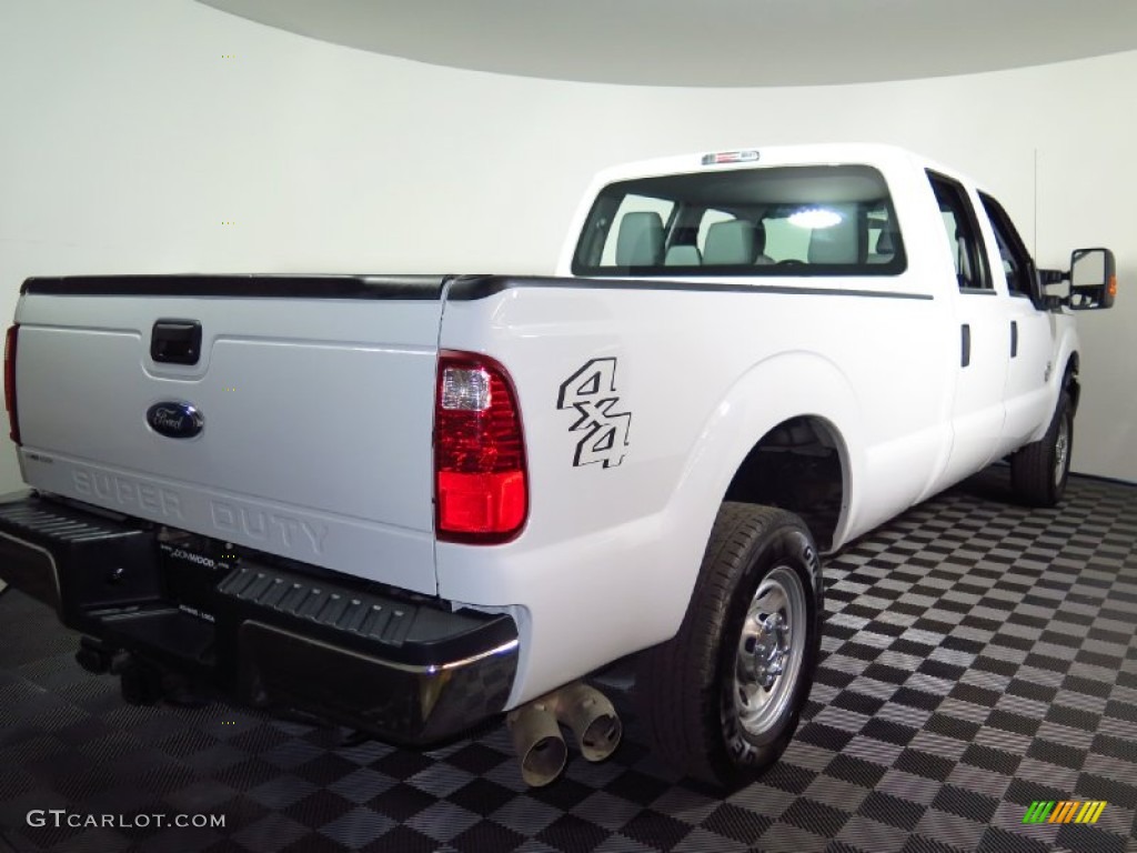 2015 F250 Super Duty XL Crew Cab 4x4 - White Platinum / Steel photo #20