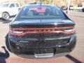 2016 Pitch Black Dodge Dart SE  photo #6