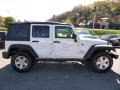 2016 Bright White Jeep Wrangler Unlimited Sport 4x4  photo #6