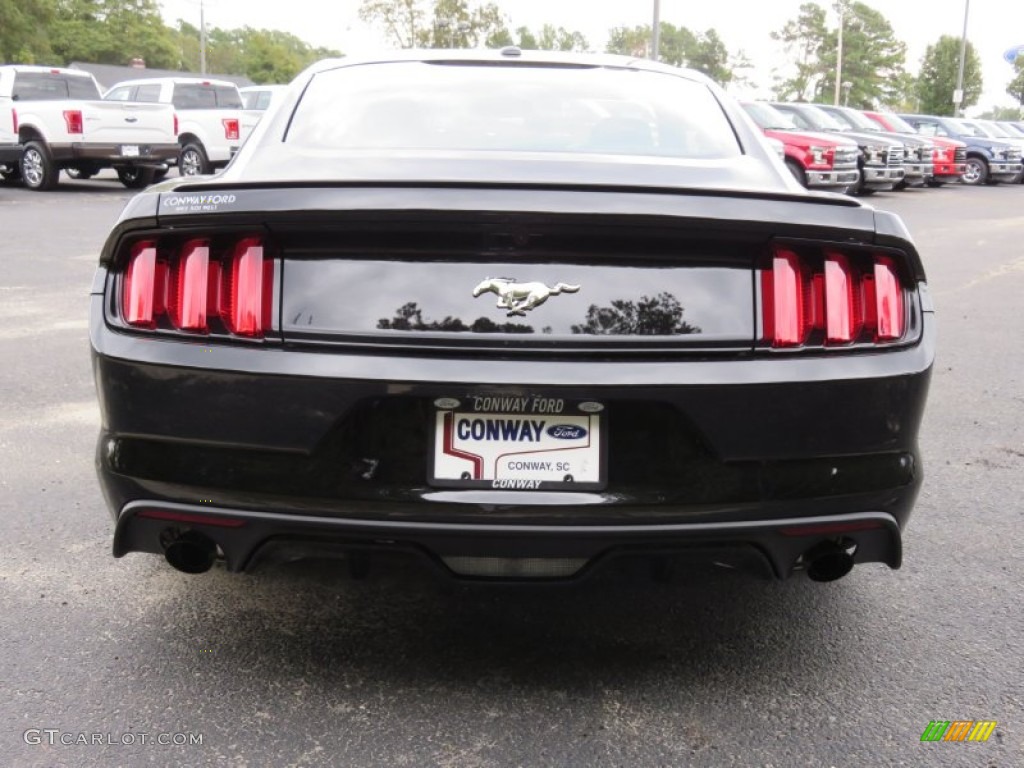 2016 Mustang EcoBoost Premium Coupe - Shadow Black / Ebony photo #4