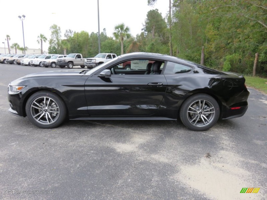 2016 Mustang EcoBoost Premium Coupe - Shadow Black / Ebony photo #7