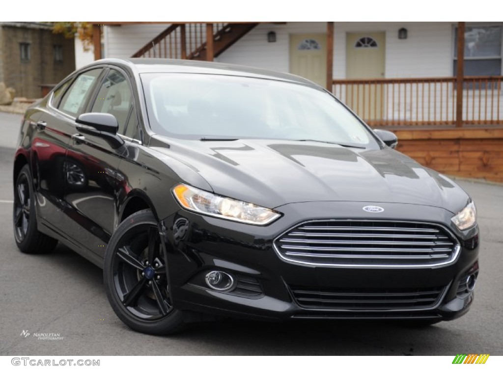 2016 Shadow Black Ford Fusion Se Awd 108205126 Gtcarlot Car 2016 Fusion Se Awd Shadow Black Charcoal Photo 1