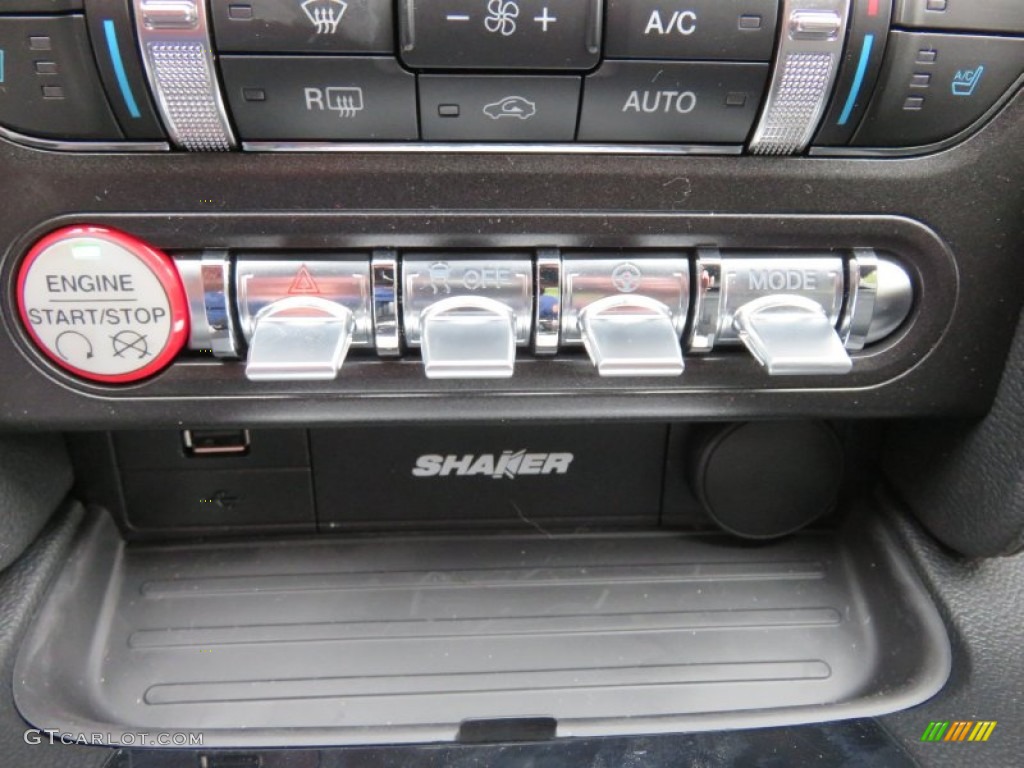 2016 Ford Mustang EcoBoost Premium Coupe Controls Photo #108221478