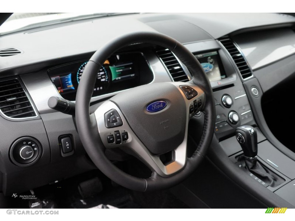 2015 Taurus SEL AWD - White Platinum Metallic / Charcoal Black photo #5