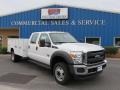 Oxford White 2016 Ford F550 Super Duty XL Crew Cab Chassis Utility