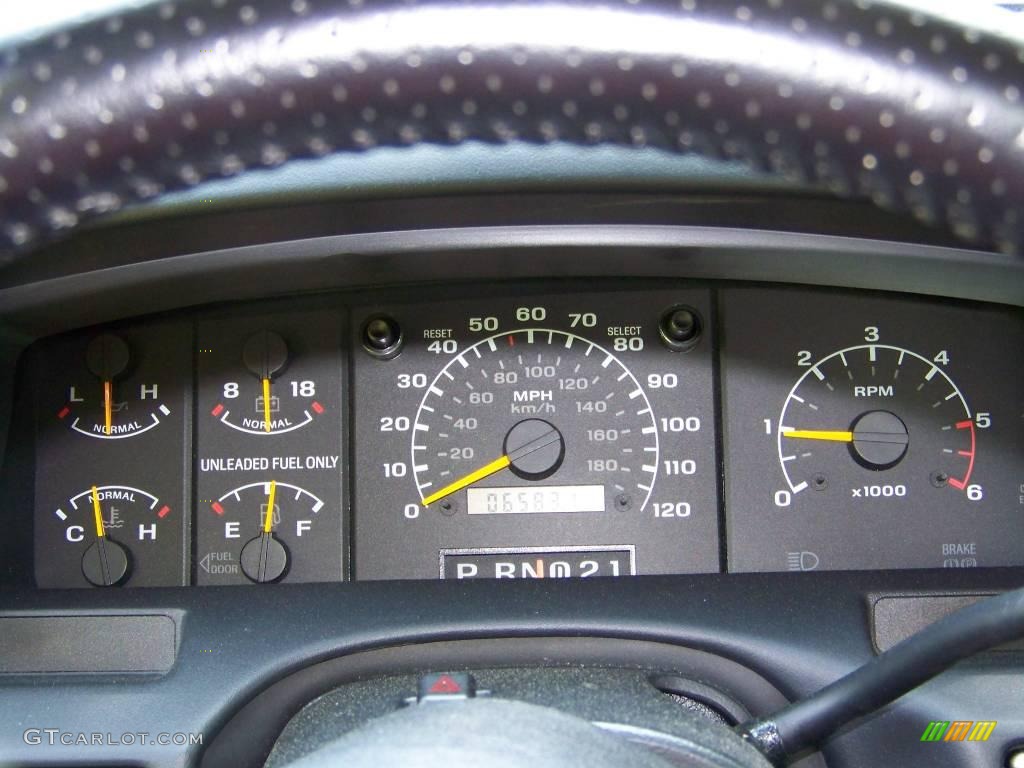 1993 Ford F150 SVT Lightning Gauges Photo #10822379