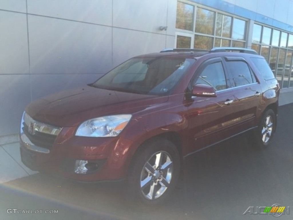 2007 Outlook XR AWD - Red Jewel / Tan photo #1