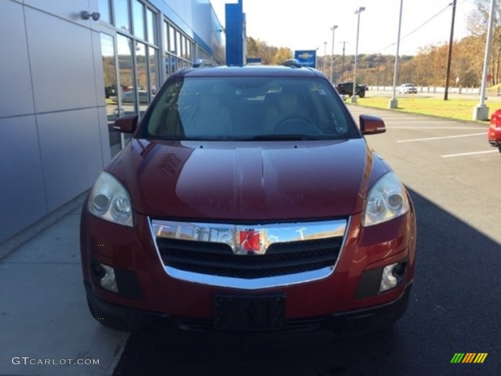 2007 Outlook XR AWD - Red Jewel / Tan photo #8