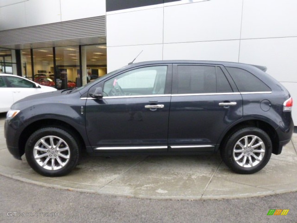 2013 MKX AWD - Smoked Quartz / Medium Light Stone photo #2