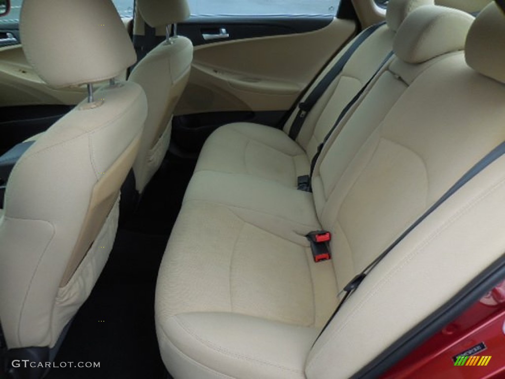 2011 Sonata GLS - Venetian Red / Camel photo #5