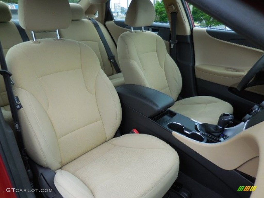 2011 Sonata GLS - Venetian Red / Camel photo #12