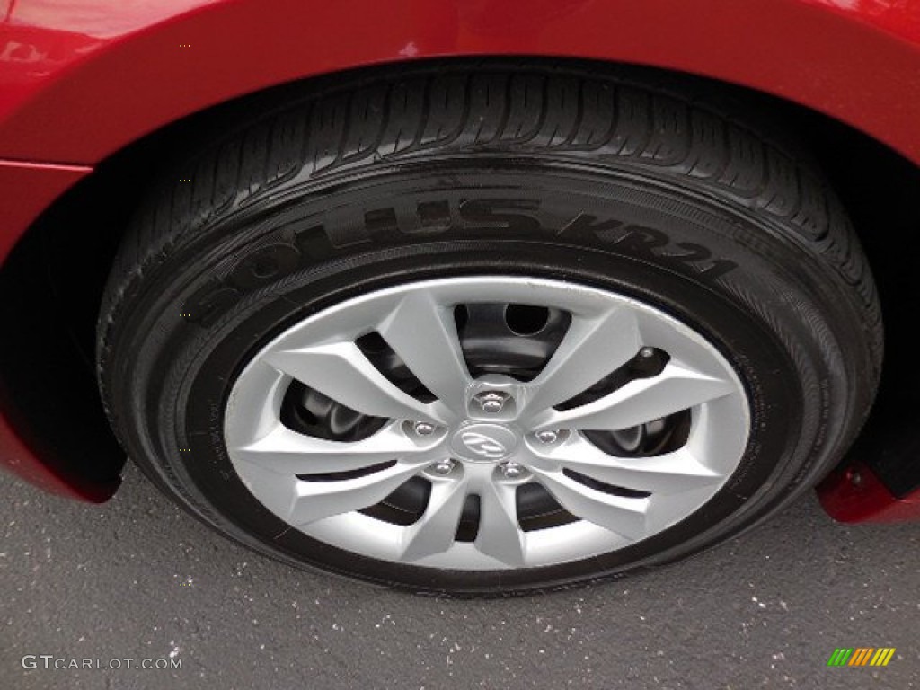 2011 Sonata GLS - Venetian Red / Camel photo #14
