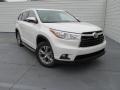 Blizzard Pearl White 2015 Toyota Highlander XLE Exterior