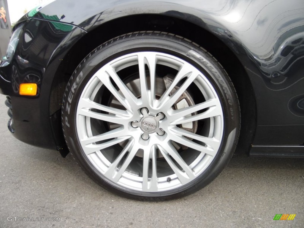 2012 A7 3.0T quattro Premium - Brilliant Black / Nougat Brown photo #9