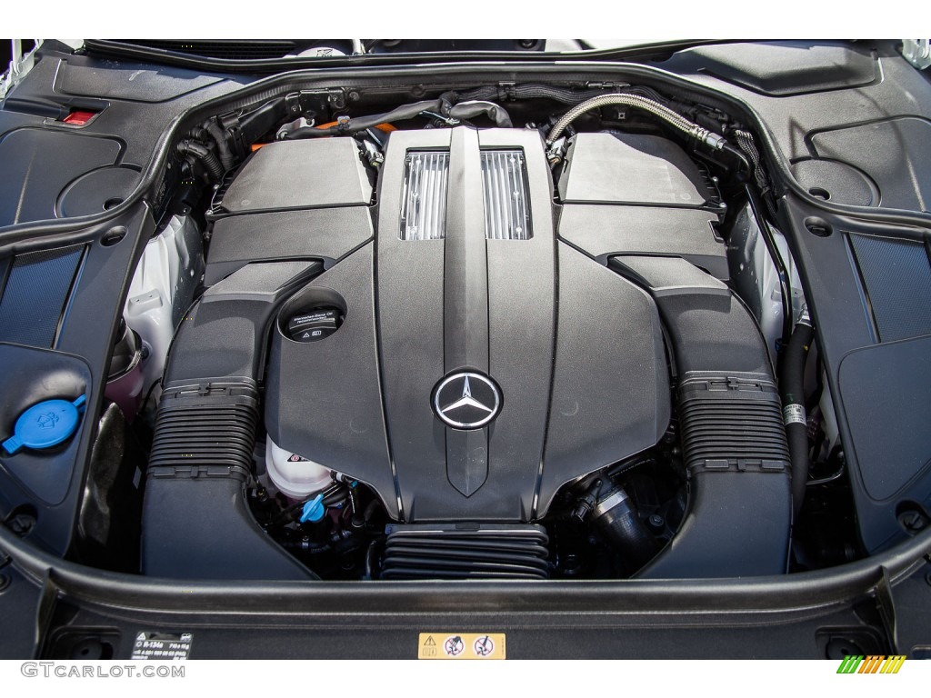 2015 Mercedes-Benz S 550e Plug-In Hybrid Sedan Engine Photos