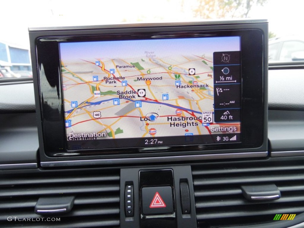 2012 A7 3.0T quattro Premium - Brilliant Black / Nougat Brown photo #24