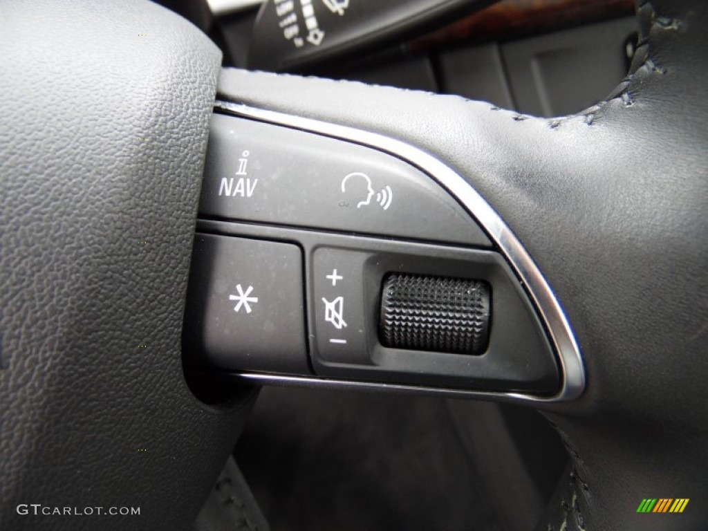 2012 A7 3.0T quattro Premium - Brilliant Black / Nougat Brown photo #33