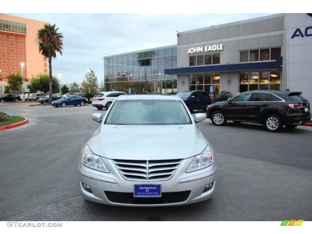 2010 Genesis 4.6 Sedan - Platinum Metallic / Cashmere photo #2