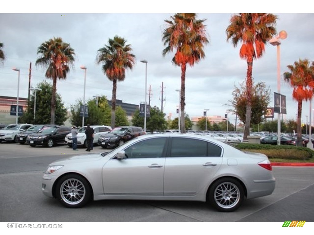 2010 Genesis 4.6 Sedan - Platinum Metallic / Cashmere photo #4