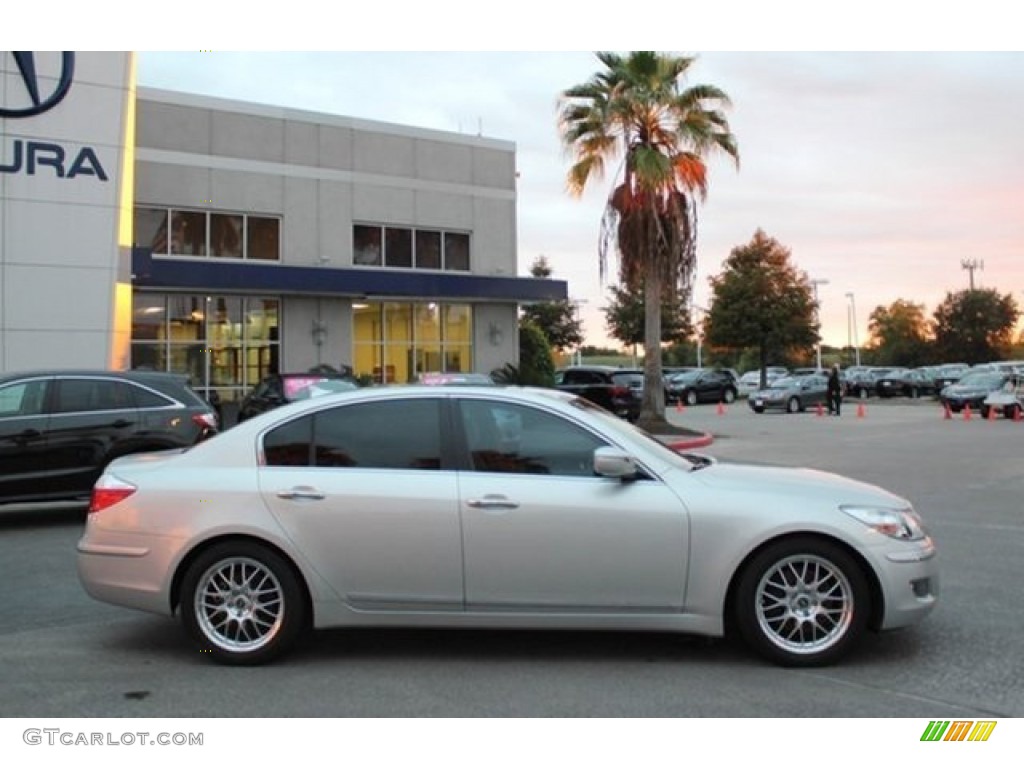 2010 Genesis 4.6 Sedan - Platinum Metallic / Cashmere photo #8