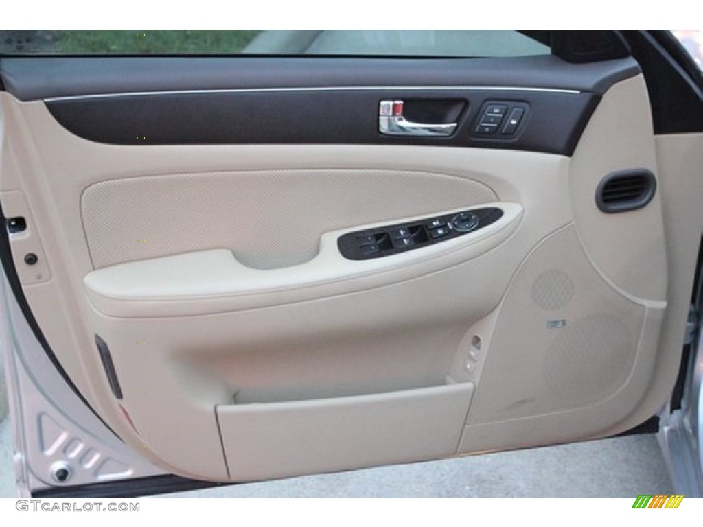 2010 Genesis 4.6 Sedan - Platinum Metallic / Cashmere photo #12