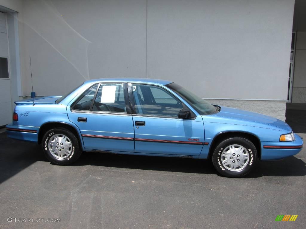 Chevrolet Lumina 1992 Medium Maui Blue Metallic. 