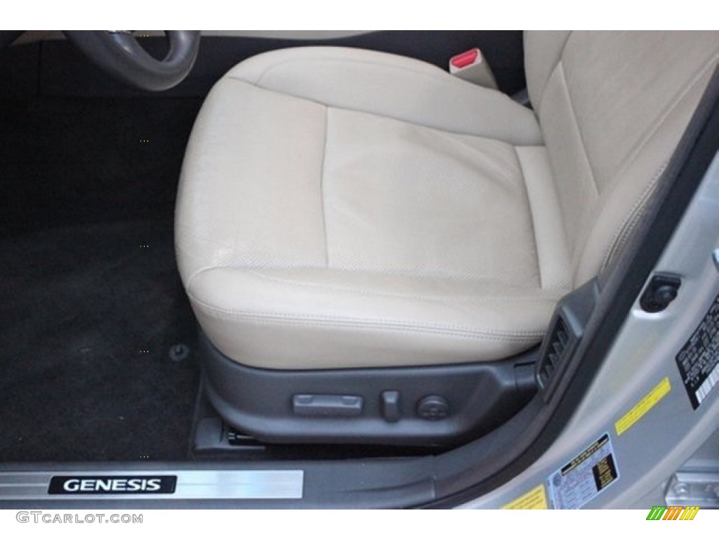 2010 Genesis 4.6 Sedan - Platinum Metallic / Cashmere photo #13