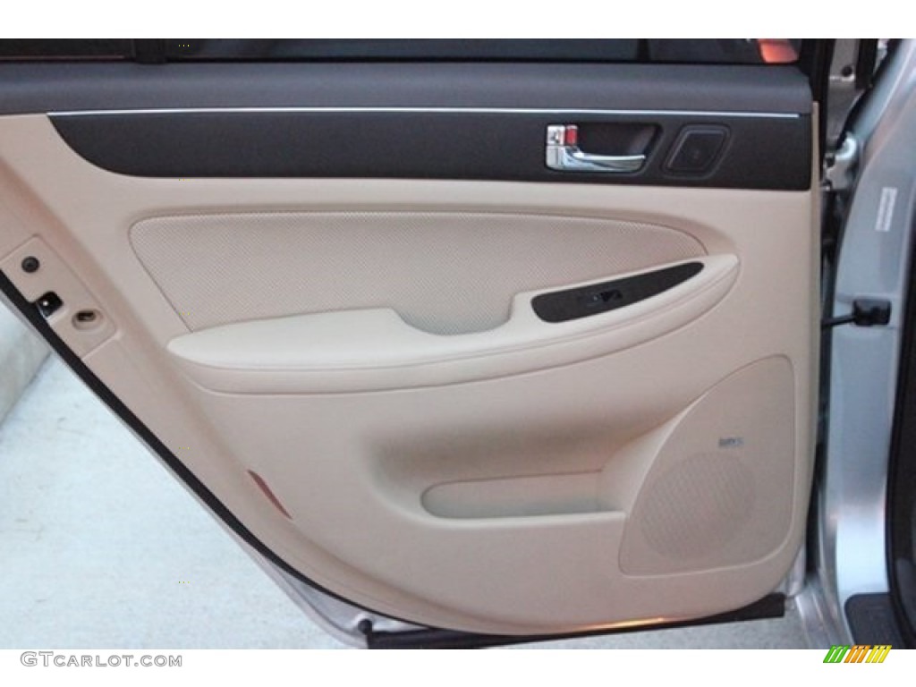 2010 Genesis 4.6 Sedan - Platinum Metallic / Cashmere photo #15