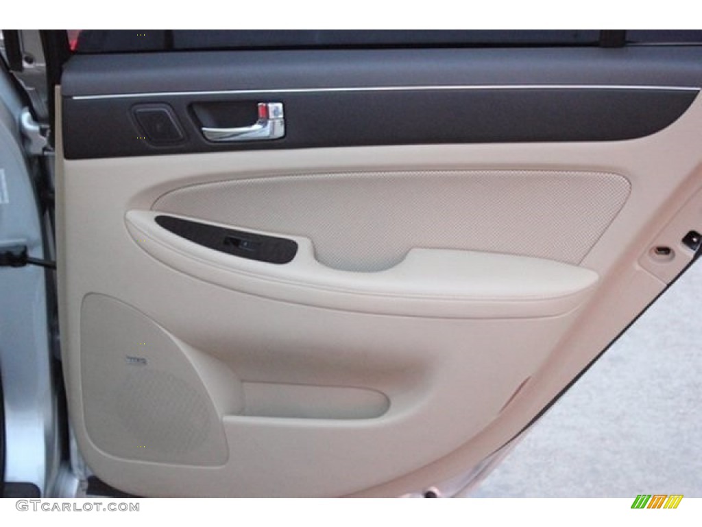 2010 Genesis 4.6 Sedan - Platinum Metallic / Cashmere photo #20