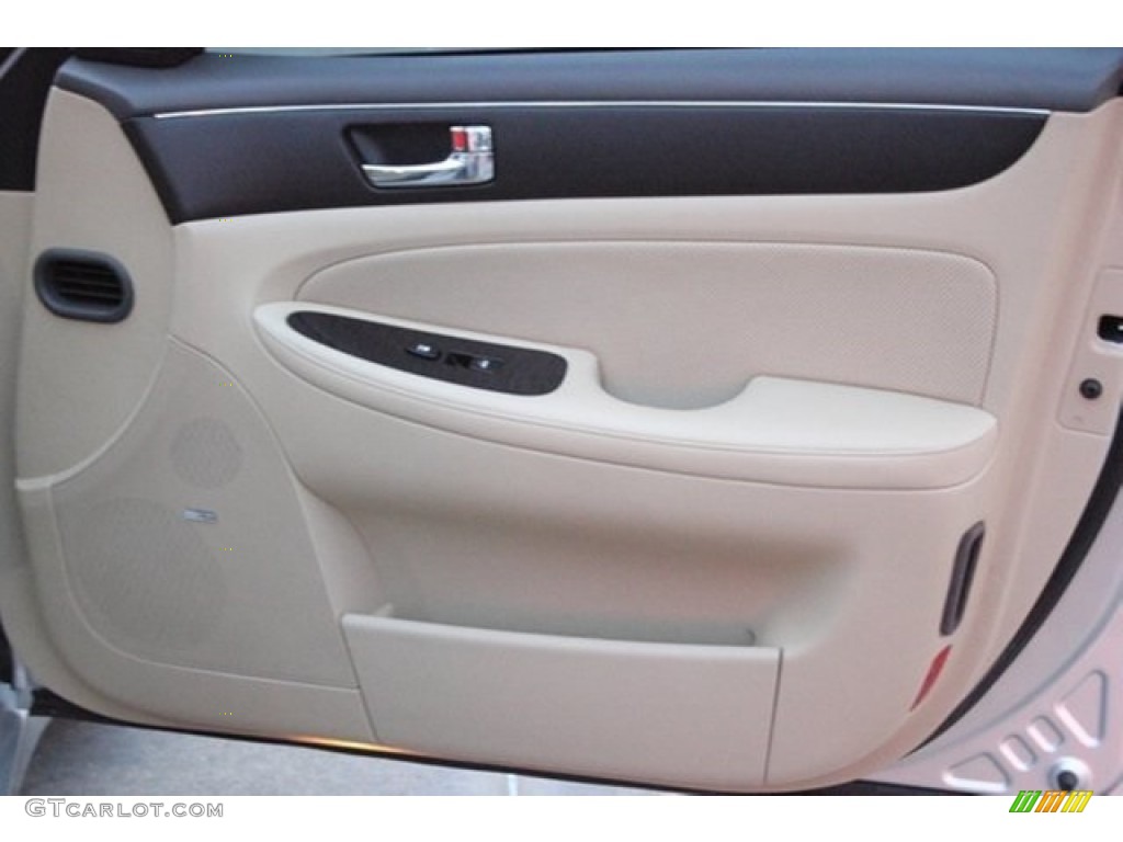 2010 Genesis 4.6 Sedan - Platinum Metallic / Cashmere photo #23