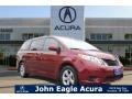 Salsa Red Pearl 2012 Toyota Sienna LE