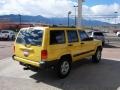 2001 Solar Yellow Jeep Cherokee Sport 4x4  photo #5