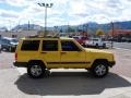 2001 Solar Yellow Jeep Cherokee Sport 4x4  photo #6