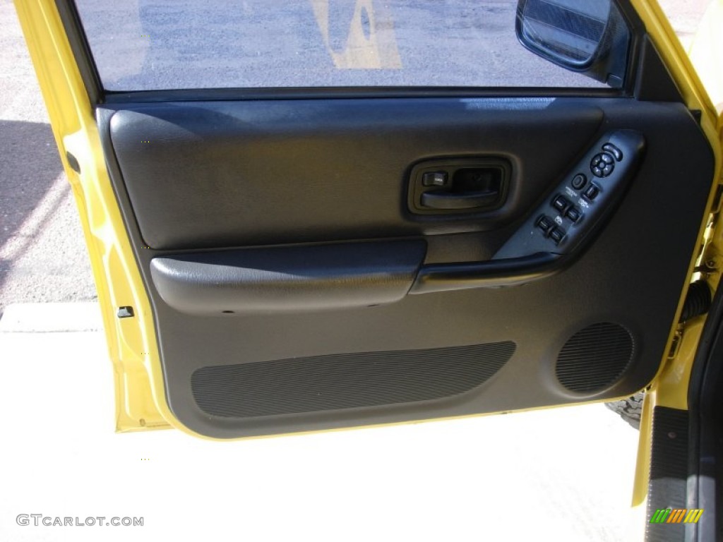 2001 Cherokee Sport 4x4 - Solar Yellow / Agate photo #11