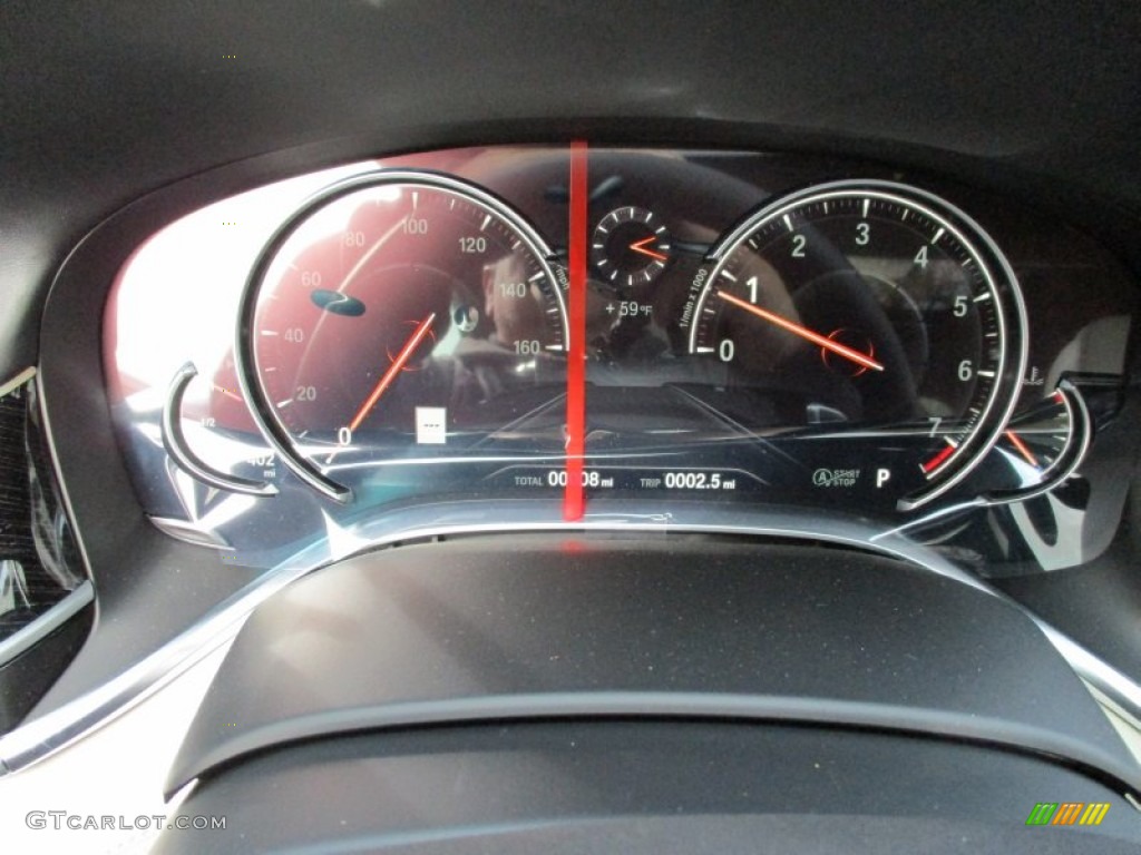 2016 BMW 7 Series 750i xDrive Sedan Gauges Photo #108234654
