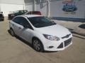 Oxford White 2014 Ford Focus S Sedan