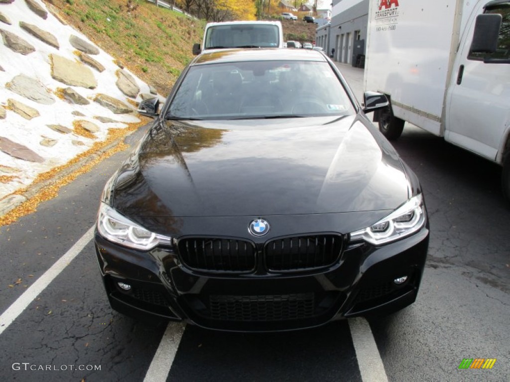 2016 3 Series 340i xDrive Sedan - Jet Black / Black photo #8