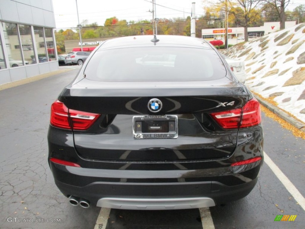 2016 X4 xDrive28i - Black Sapphire Metallic / Mocha photo #5