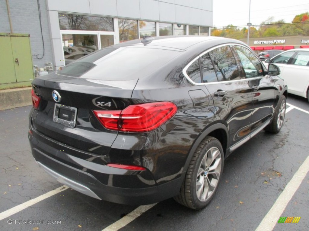 2016 X4 xDrive28i - Black Sapphire Metallic / Mocha photo #6