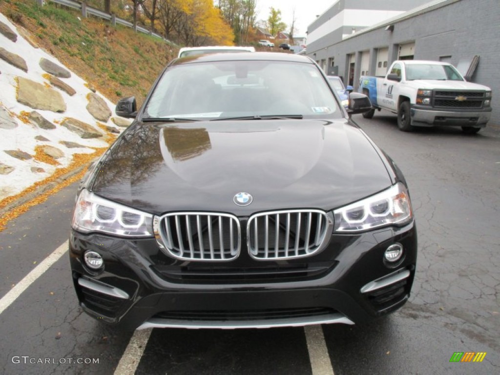 2016 X4 xDrive28i - Black Sapphire Metallic / Mocha photo #8