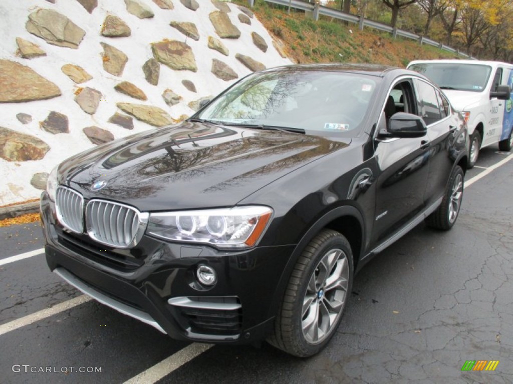 2016 X4 xDrive28i - Black Sapphire Metallic / Mocha photo #9
