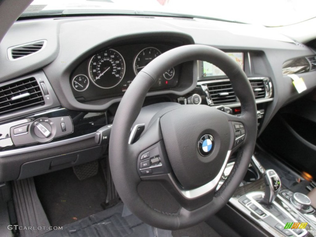 2016 X4 xDrive28i - Black Sapphire Metallic / Mocha photo #14